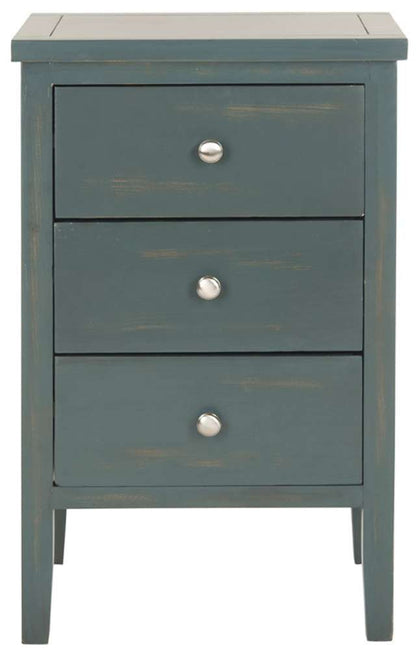 Safavieh - Deniz Night Stand W/Storage - Dark Teal - AMH6628B veiw 1