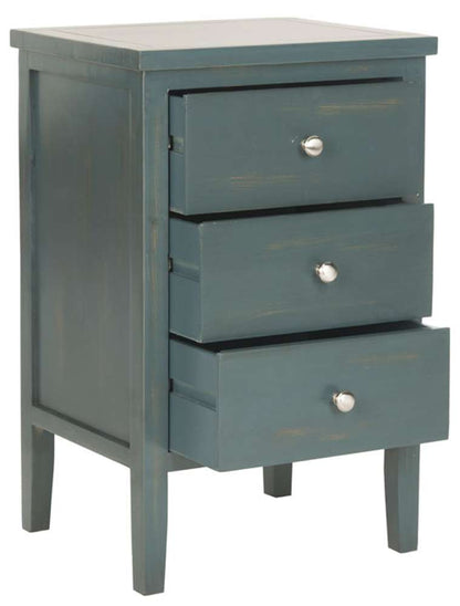 Safavieh - Deniz Night Stand W/Storage - Dark Teal - AMH6628B veiw 3