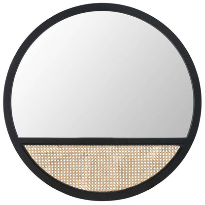 Safavieh - Derby 35.5in Mirror - Black - Natural - MRR2013A veiw 1