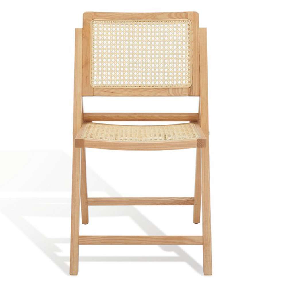 Safavieh - Couture - Desiree Cane Folding Dining Ch - Natural  (Set of 2) - SFV4137B-SET2 veiw 2