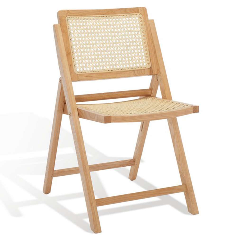 Safavieh - Couture - Desiree Cane Folding Dining Ch - Natural  (Set of 2) - SFV4137B-SET2 veiw 4