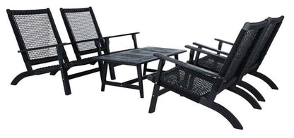 Safavieh - Deven Living Set - Black - Black - PAT7079C veiw 3