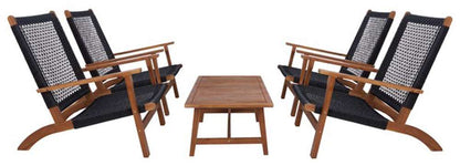 Safavieh - Deven Living Set - Natural - Black - PAT7079E veiw 1
