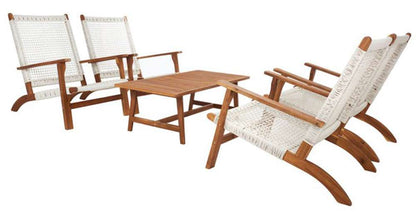 Safavieh - Deven Living Set - Natural - White - PAT7079D veiw 3
