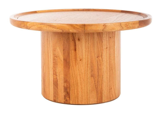 Safavieh - Devin Round Coffee Table - Natural - COF6600A veiw 1