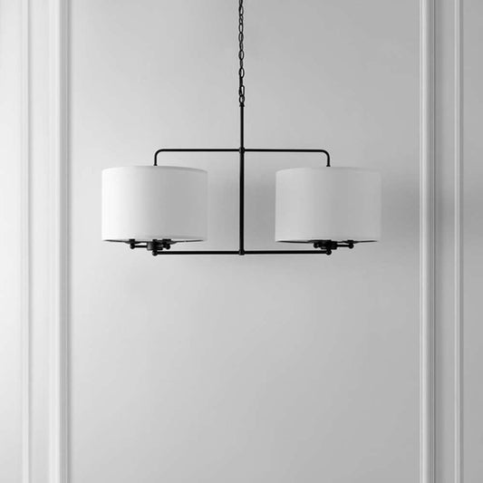 Safavieh - Devney 6Lt 40in Chandelier - Black - CHA4041A veiw 1