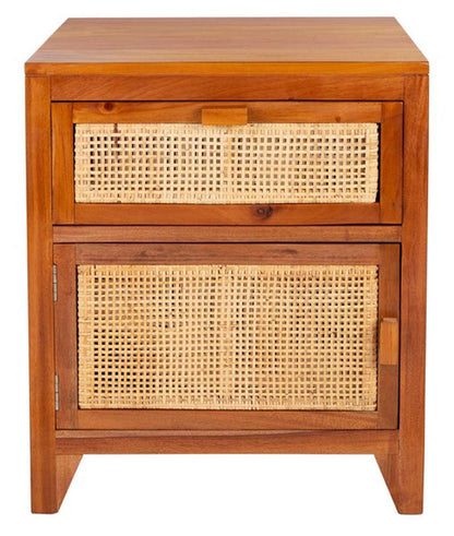 Safavieh - Devon 1 Drwr 1 Door Nightstand - Natural - NST4002A veiw 1