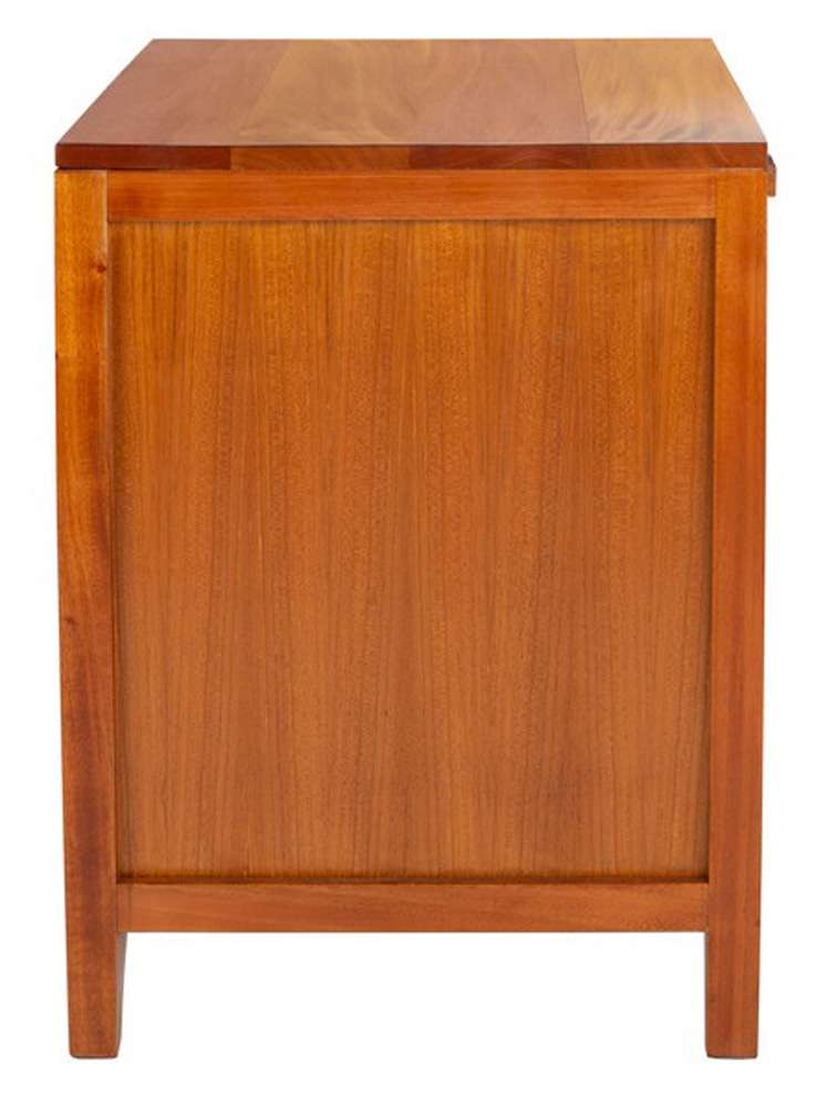 Safavieh - Devon 1 Drwr 1 Door Nightstand - Natural - NST4002A veiw 3