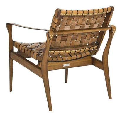 Safavieh - Couture - Dilan Safari Chair - Light Brown - Brown - SFV9005B veiw 1