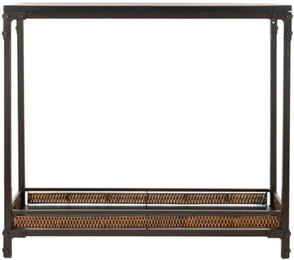 Safavieh - Dinesh Console - Black - Dark Walnut - AMH6548A veiw 1