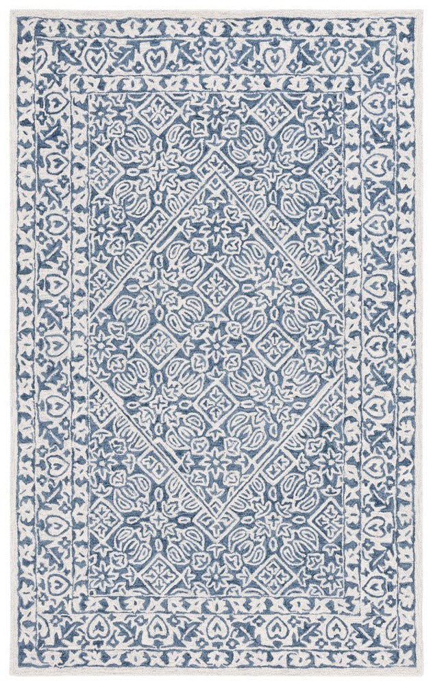 Safavieh - Dip Dye 151M Blue Ivory - 10" X 14" - DDY151M view 1