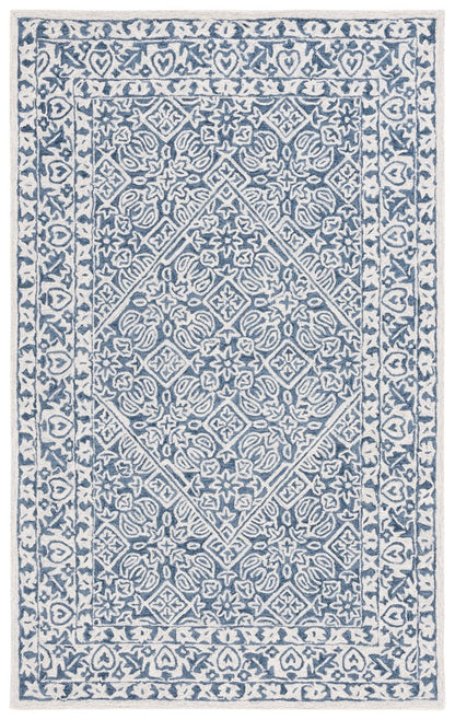 Safavieh - Dip Dye 151M Blue Ivory - 10" X 14" - DDY151M view 1