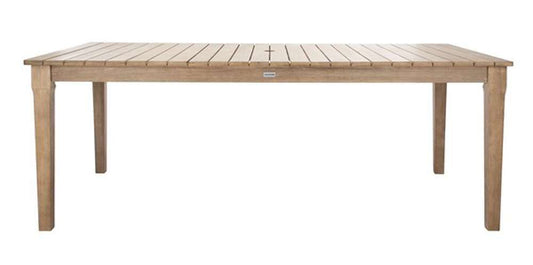 Safavieh - Couture - Dominica Outdoor Dining Table - Natural - CPT1017A veiw 1
