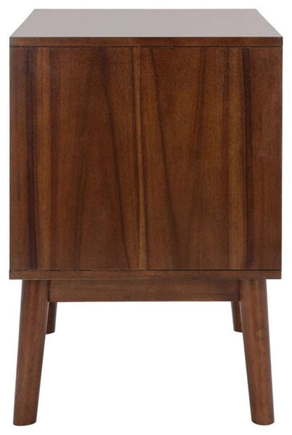 Safavieh - Donald 2 Drawer Nightstand - Dark Walnut - NST6405A veiw 5