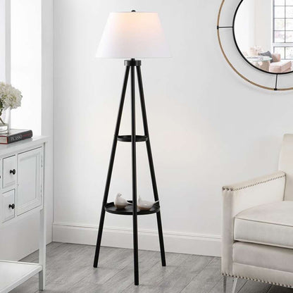 Safavieh - Dorea 63in Floor Lamp - Black - FLL4107A veiw 2