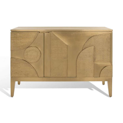 Safavieh - Couture - Dorielle Brass Covered Sideboard - Gold - SFV6614A veiw 2