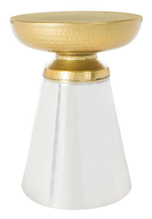 Safavieh - Dov Drum Side Table - Gold - FOX4526A veiw 1