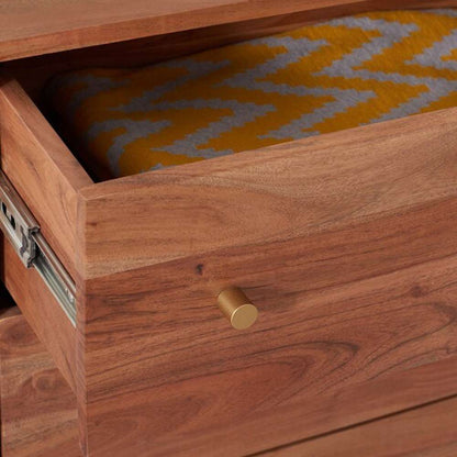 Safavieh - Dowling 3 Drawer Chest - Brown - Black - CHS9002A veiw 2