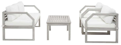 Safavieh - Dren 4 Pc Living Set - Grey - Beige - PAT7067B veiw 3