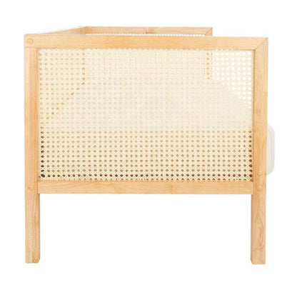 Safavieh - Dune Rattan 3 Seater Sofa - White - Natural - LVS1500A veiw 4