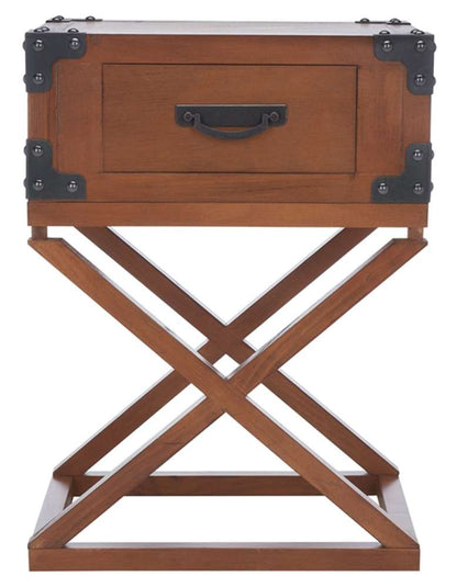 Safavieh - Dunstan Accent Table - Brown - AMH5720D veiw 1