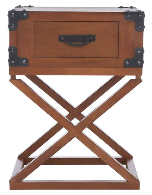 Safavieh - Dunstan Accent Table - Brown - AMH5720D veiw 1
