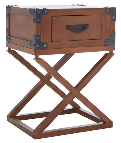 Safavieh - Dunstan Accent Table - Brown - AMH5720D veiw 4