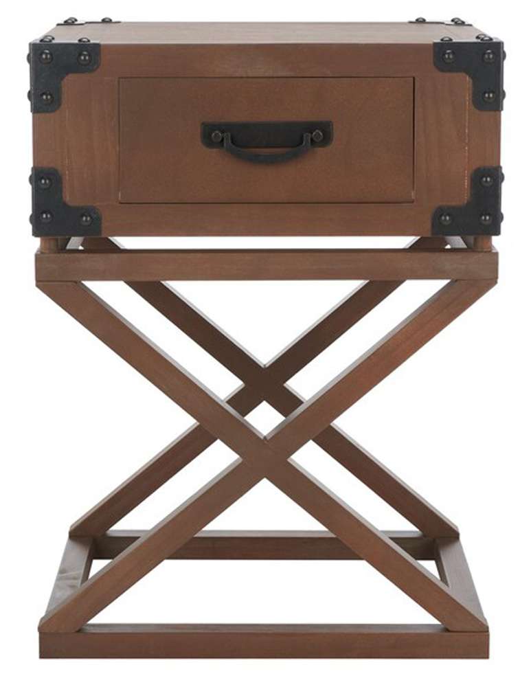 Safavieh - Dunstan Accent Table - Sepia - AMH5720B veiw 1