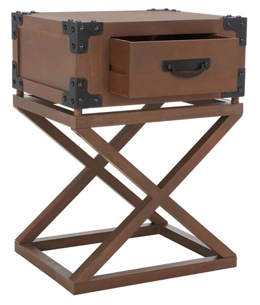 Safavieh - Dunstan Accent Table - Sepia - AMH5720B veiw 4