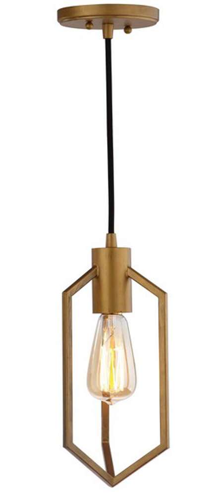 Safavieh - Eastwood 6 Inch Pendant - Brass - PND4009A veiw 1