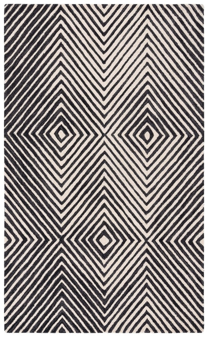 Safavieh - Ebony 150Z Black Ivory - 9" X 12" - EBN150Z-9 view 1