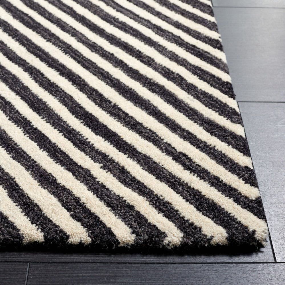 Safavieh - Ebony 150Z Black Ivory - 9" X 12" - EBN150Z-9 view 3