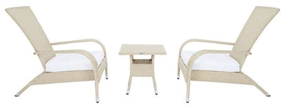 Safavieh - Edna 3Pc Lounge Set - Beige - White - PAT7719B veiw 3