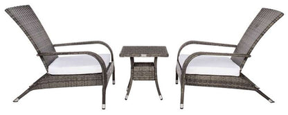 Safavieh - Edna 3Pc Lounge Set - Grey Brown - White - PAT7719C veiw 4