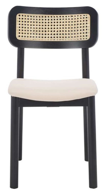 Safavieh - Egon Dining Chair - Black - White  (Set of 2) - DCH1014A-SET2 veiw 1