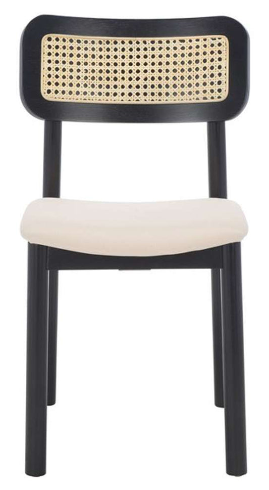 Safavieh - Egon Dining Chair - Black - White  (Set of 2) - DCH1014A-SET2 veiw 1