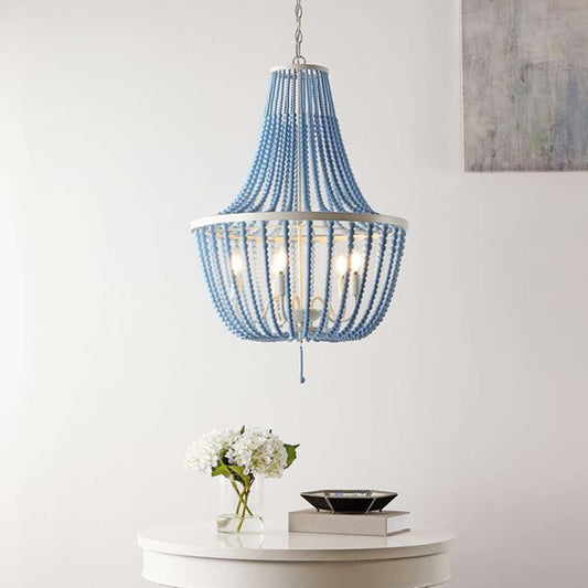 Safavieh - Elanie 5Lt 22 Inch Pendant - Blue - PND4140A veiw 2