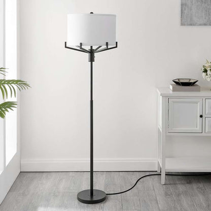 Safavieh - Elaria 63.5in Floor Lamp - Oil Rub Bronze - FLL4117A veiw 1