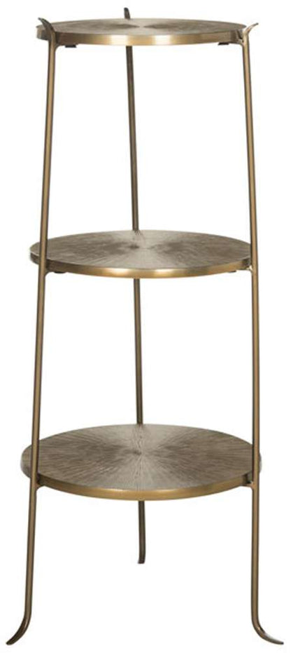 Safavieh - Elda Side Table - Brass - FOX3251A veiw 1