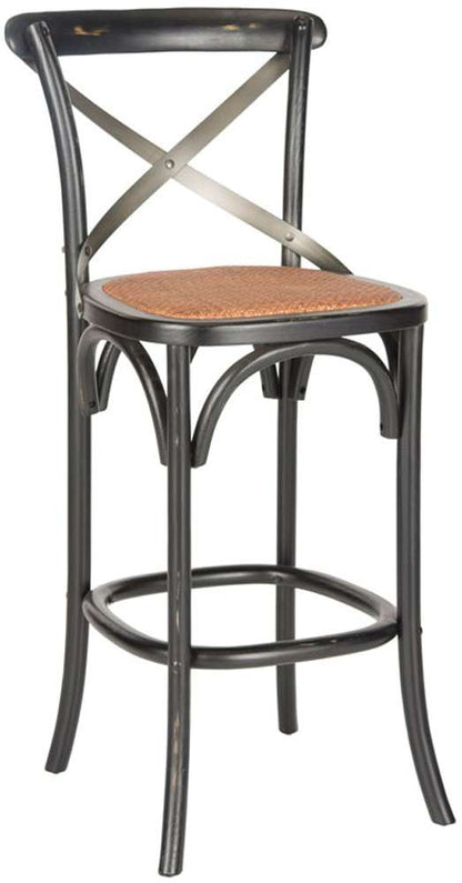 Safavieh - Eleanor Barstool - Black - AMH9503B veiw 3