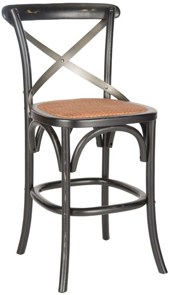 Safavieh - Eleanore Counterstool - Black - AMH9505B veiw 3