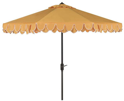 Safavieh - Elegant Valance 11Ft Umbrella - Yellow - PAT8106B veiw 1