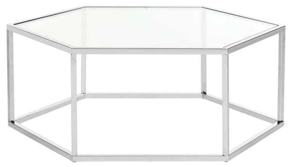 Safavieh - Eliana Coffee Table - Chrome - MMT6003A veiw 1