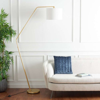 Safavieh - Elis 76in Floor Lamp - Gold - FLL7000A veiw 2