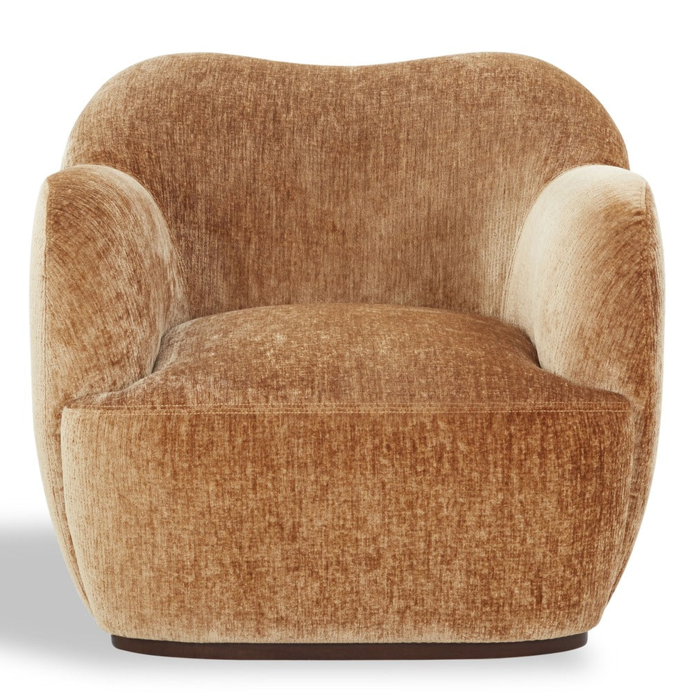 Safavieh - Elizandra Chenille Swivel Chair / Amber - SFV5152C view 1