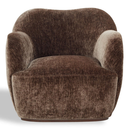 Safavieh - Elizandra Chenille Swivel Chair / Brown - SFV5152A view 1