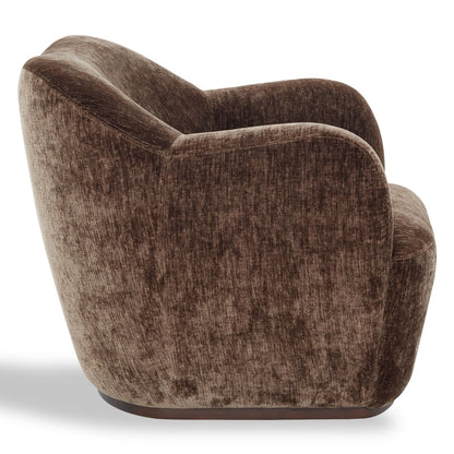 Safavieh - Elizandra Chenille Swivel Chair / Brown - SFV5152A view 3