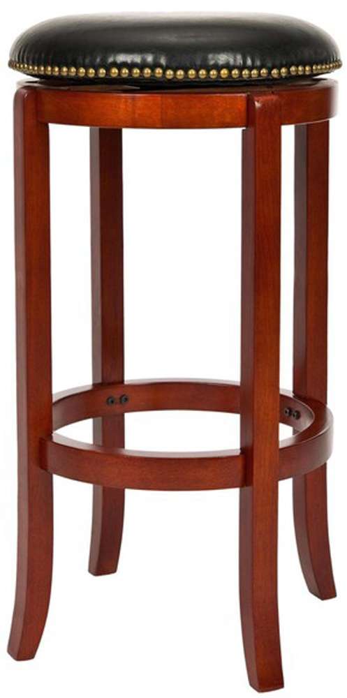Safavieh - Ellwood Counterstool - Cherry - Black - FOX7005A veiw 1