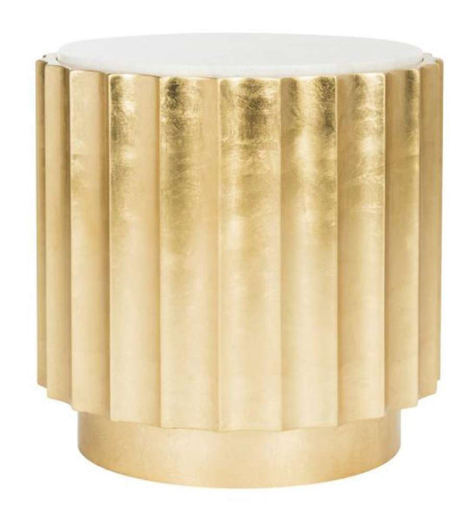 Safavieh - Couture - Elodie Gold Side Table - Gold - SFV3540A veiw 1