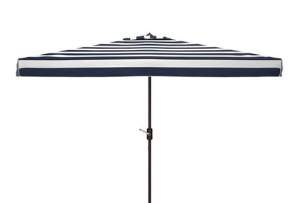 Safavieh - Elsa 6.5X10 Rect Umbrella - Black - White - PAT8303A veiw 1
